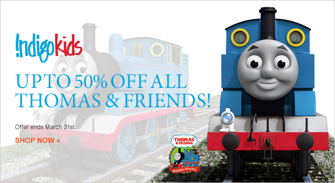 Chapters Indigo Up to 50 Off All Thomas & Friends (Until Mar 31)