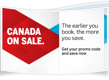 Air Canada Canada Sale - The Earlier you Book the More you Save (May 1-3)