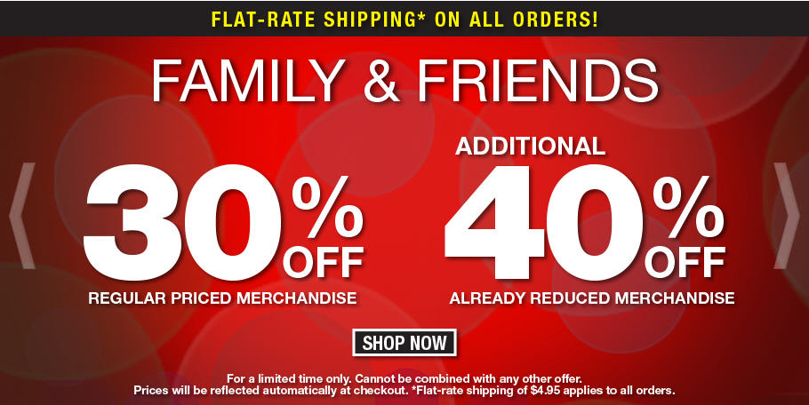 Bench Family & Friends Sale - 30 Off Regular Priced Merchandise (Until May 20)
