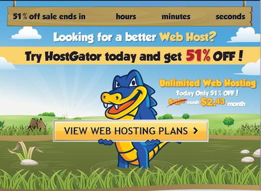 HostGator 51 Off All Hosting Packages (May 28 Only)