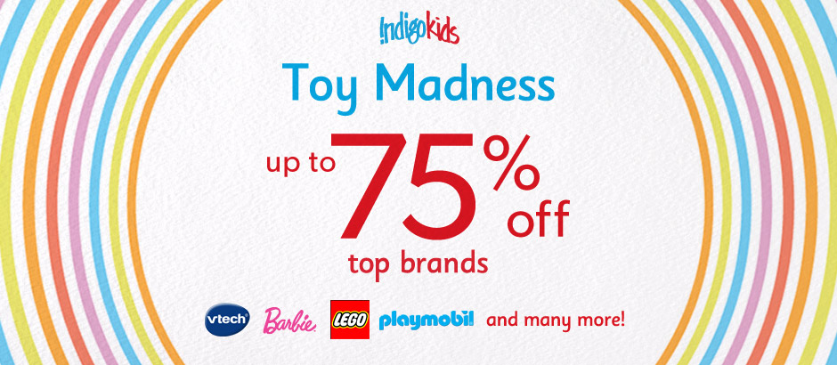 Indigo Kids Toy Madness Sale - Save up to 75 Off Top Brands (Until May 27)