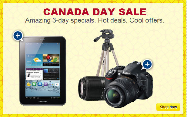 Best Buy Amazing 3-Day Canada Day Sale (June 28-30)