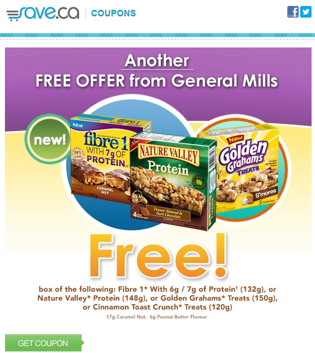 Save 2 FREE General Mills Product Coupons!