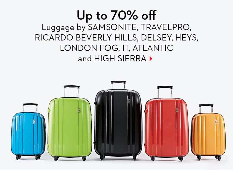 Hudson's Bay Save up to 70 Off Luggage