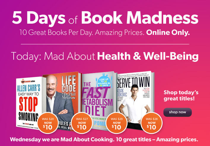 Chapters Indigo Book Madness Sale - 10 Great Book Deals Per Day (Sept 16-20)