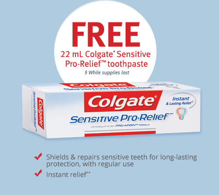 Colgate FREE Toothpaste Sample