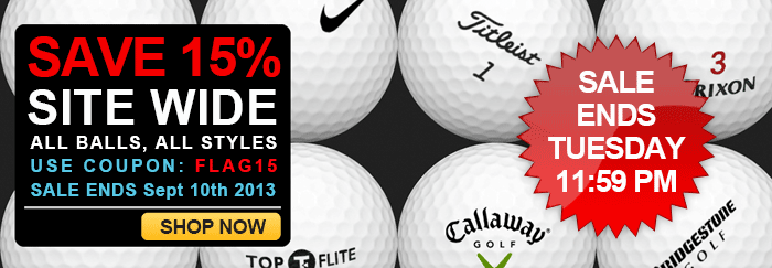 Knetgolf.com Extra 15 Off All Golf Balls Promo Code Extra $5 Off Bonus (Until Sept 10)