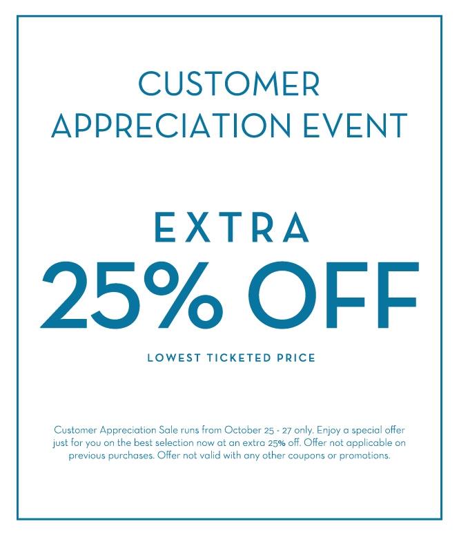Danier Customer Appreciation Event - Extra 25 Off Lowest Ticketed Price (Oct 25-27)