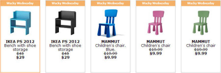 IKEA - Montreal Wacky Wednesday Deal of the Day (Dec 11)