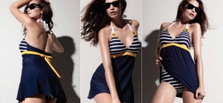 Naval Air Striped Swimsuit