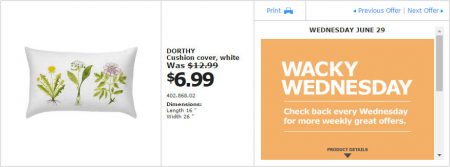 IKEA - Montreal Wacky Wednesday Deal of the Day (June 29)