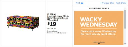 IKEA - Montreal Wacky Wednesday Deal of the Day (June 8) A